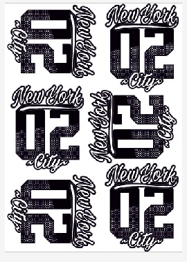 Flock Heat Press Tshirt Printing
