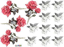 Offset Transfer Stickers For Clothes