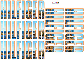Offset Heat Transfer Labels