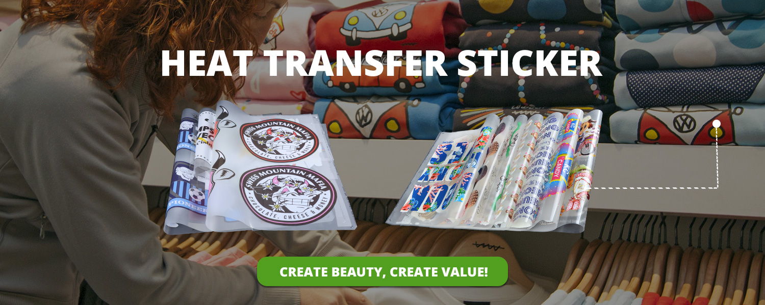 Custom Heat Transfer Stickers For Clothing